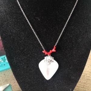 Alexis Bittar Heart Necklace Crystals